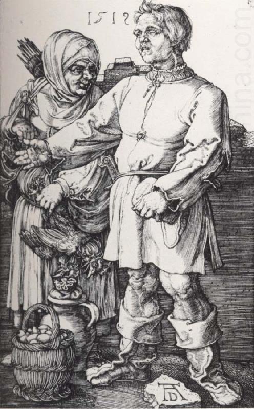 Peasants at Market, Albrecht Durer